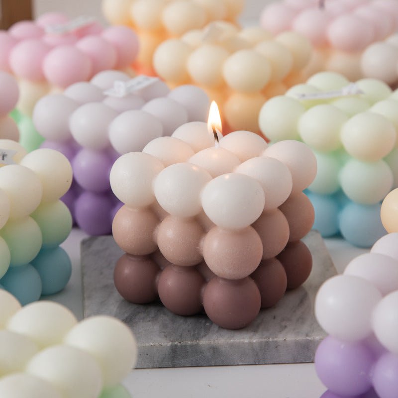 BUBBLE CUBE CANDLE — AT