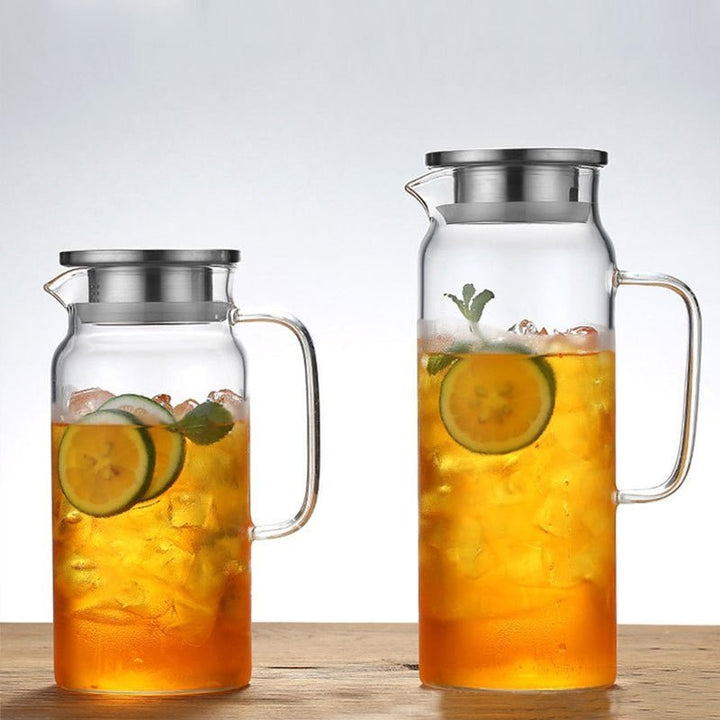 Drinksware Large Heatproof Glass Jug - Living Simply House