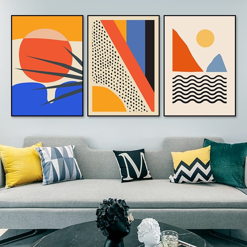 Wall Decor Abstract Pop Wall Art - Living Simply House