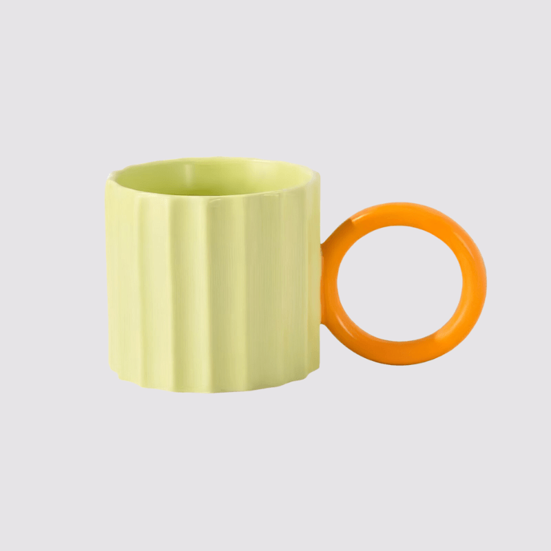 Drinksware Big Handle Japanese Ceramic Mug - Living Simply House