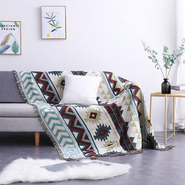 Blankets and Throws Bohemian Sofa Throws - Living Simply House
