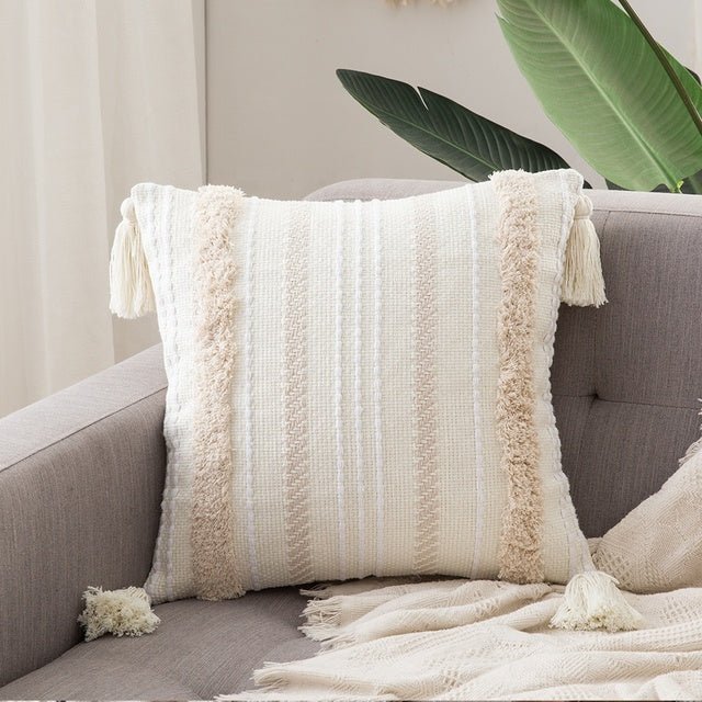 Cushions Boho Tufted Cushion Covers - Living Simply House