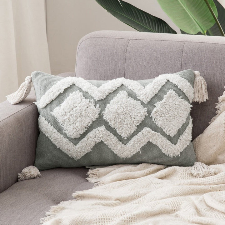 Cushions Boho Tufted Cushion Covers - Living Simply House