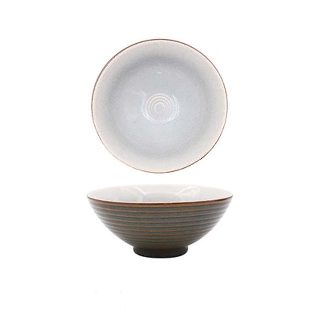 Crockery Ceramic Noodle Bowl and Soup Spoons - Living Simply House