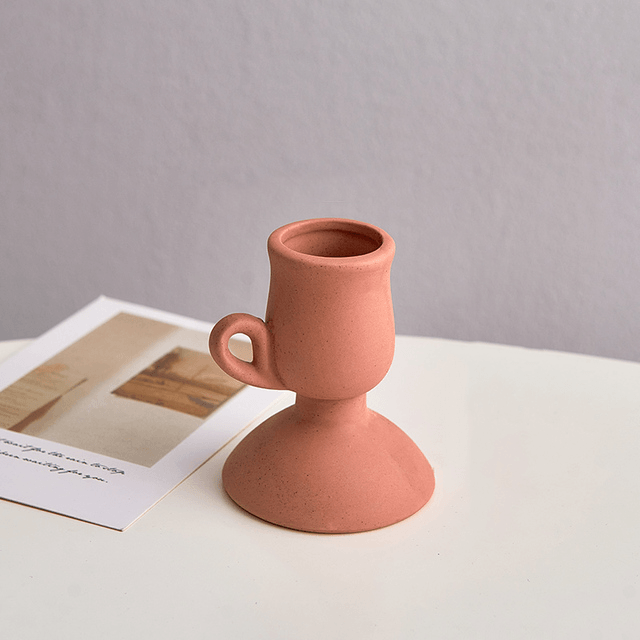 Candle Holder Ceramic Nordic Candle Holders - Living Simply House