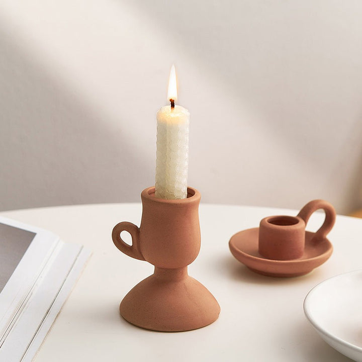 Candle Holder Ceramic Nordic Candle Holders - Living Simply House