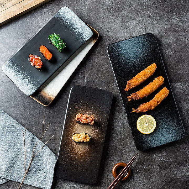 Crockery Ceramic Sushi Plates - Living Simply House