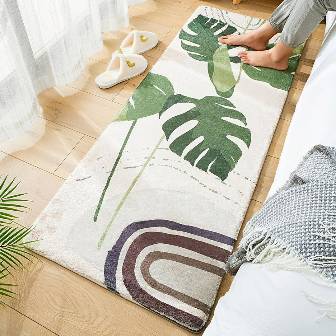 Rugs Colorful Patterned Bedside Rug - Living Simply House