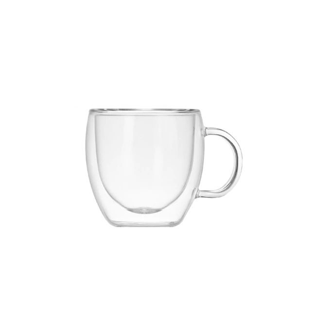 Drinksware Double-wall Glass Tea/Coffee Cup - Living Simply House