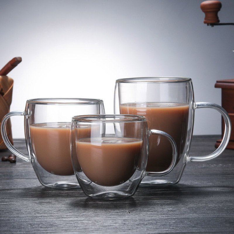 Drinksware Double-wall Glass Tea/Coffee Cup - Living Simply House