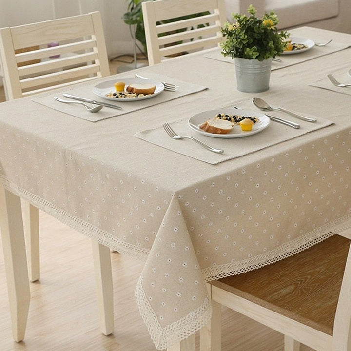 Tablecloth Floral Pattern Tablecloth - Living Simply House
