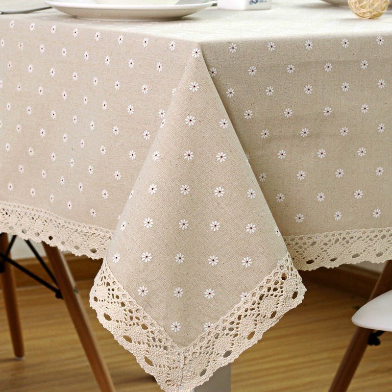 Tablecloth Floral Pattern Tablecloth - Living Simply House