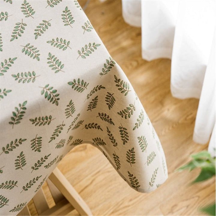 Tablecloths Forest Cotton Tablecloth - Living Simply House
