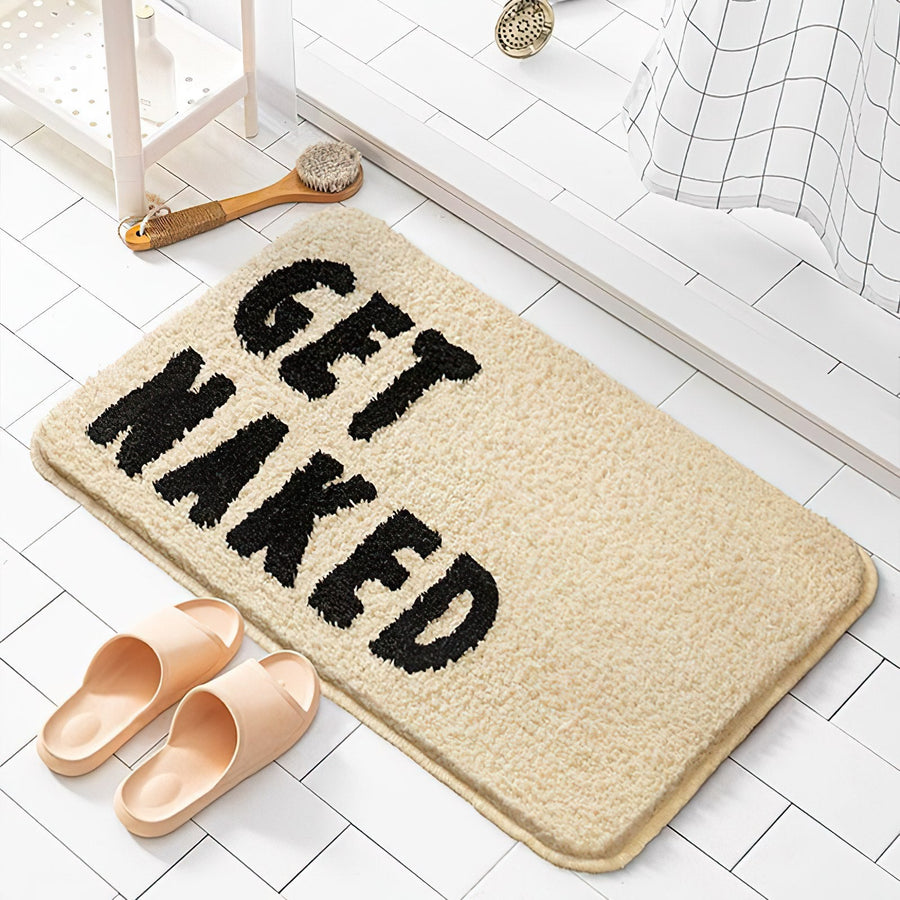 Bath and Shower Mats Get Naked Bathroom Mat - Living Simply House