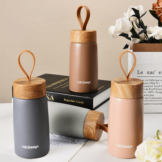Drinksware HelloDesign Mini Travel Thermos - Living Simply House