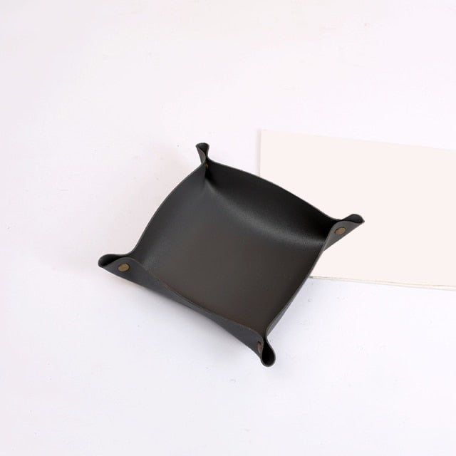 Accessories Leather Valet Tray - Living Simply House