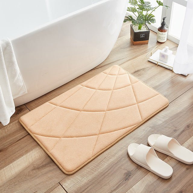 Bath and Shower Mats Memory Foam Bathroom Mat - Living Simply House