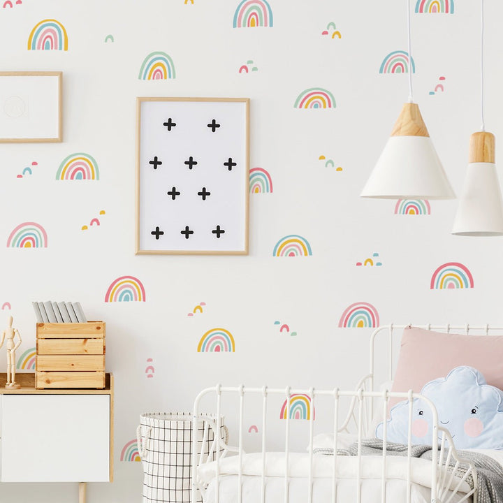 Children's Mini Rainbows Wall Sticker - Living Simply House