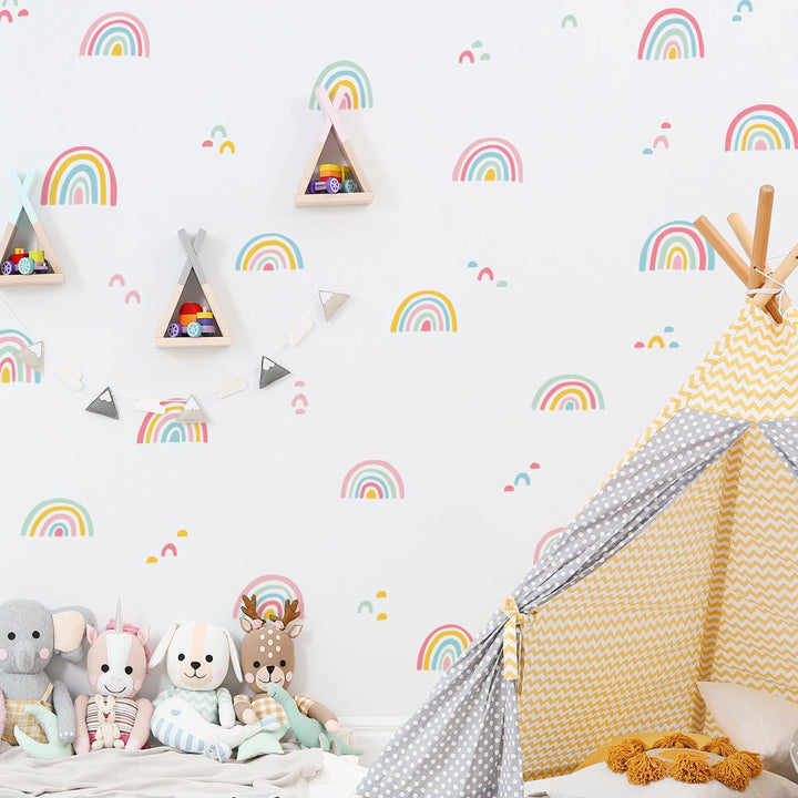 Children's Mini Rainbows Wall Sticker - Living Simply House