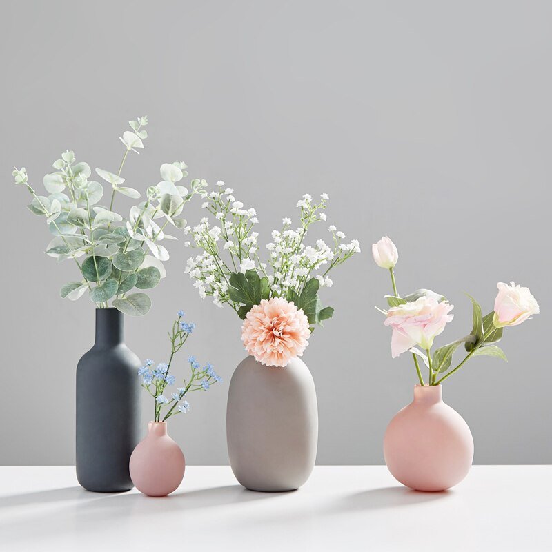 Vases Minimalist Ceramic Vase - Living Simply House