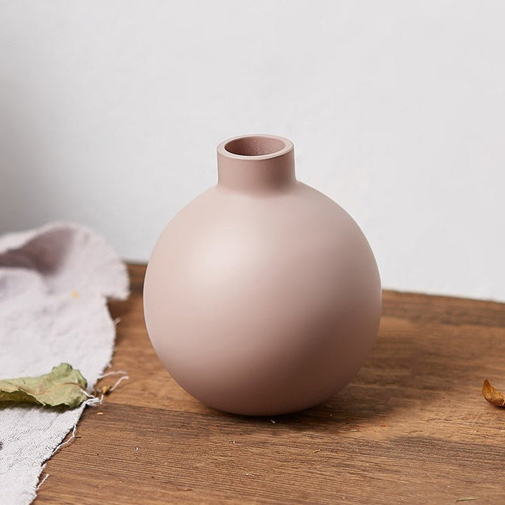Vases Minimalist Ceramic Vase - Living Simply House