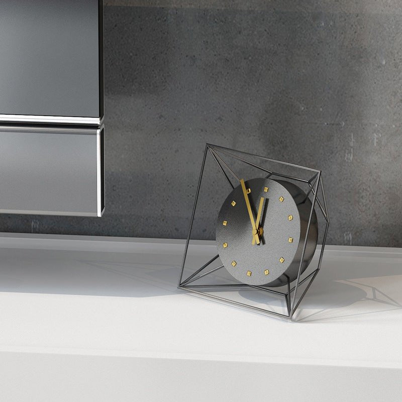 Electronics Minimalist Wire Clock - Living Simply House
