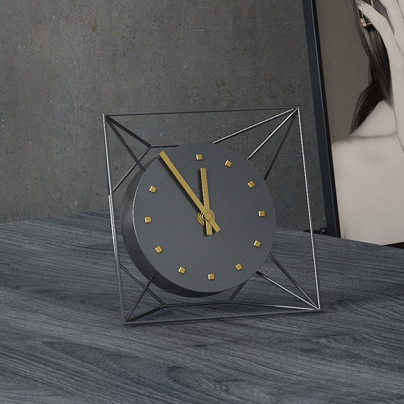 Electronics Minimalist Wire Clock - Living Simply House
