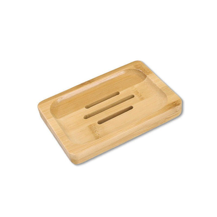 Bathroom Accessories Natural Bamboo Soap Dish - Living Simply House