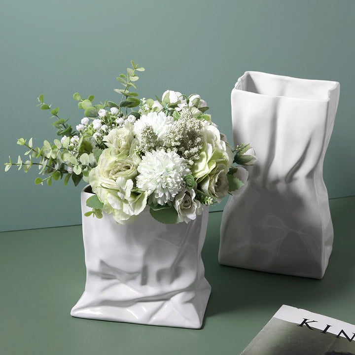 Planters Nordic Bag Vase - Living Simply House