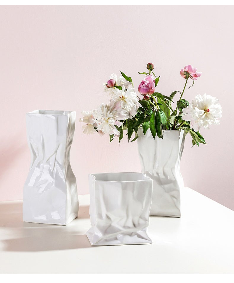 Planters Nordic Bag Vase - Living Simply House