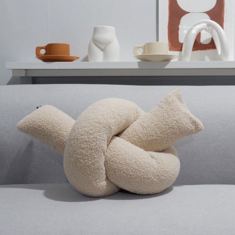 Cushions Nordic Knot Cushion - Living Simply House