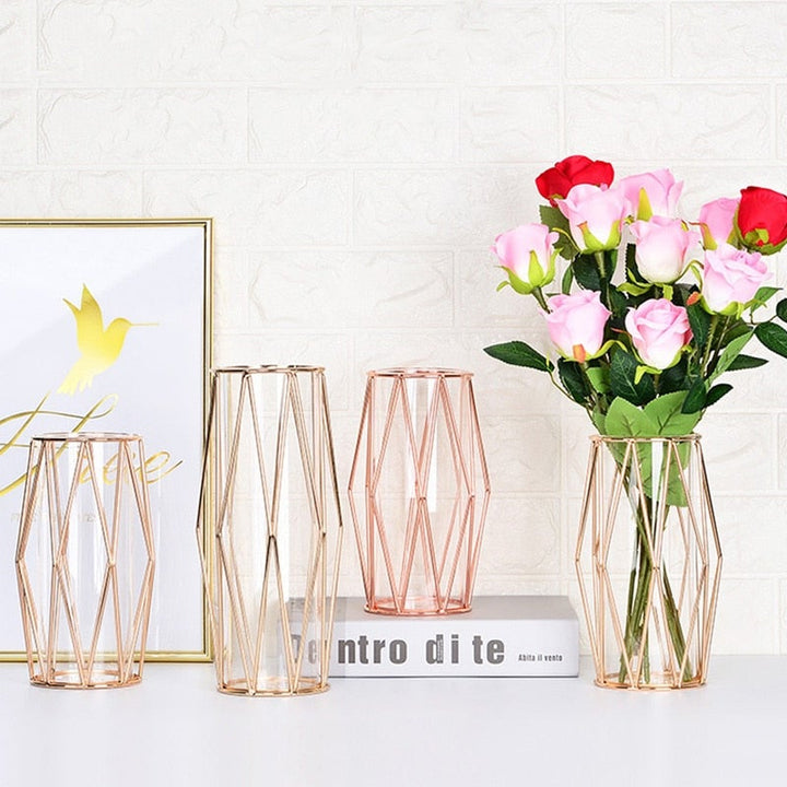 Vase Nordic Lantern Vase - Living Simply House