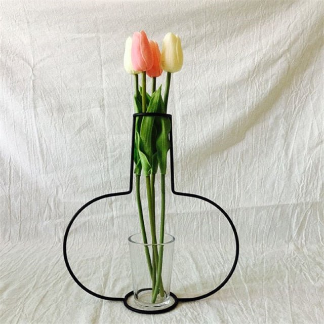 Vase Nordic Minimalist Wire Vases - Living Simply House
