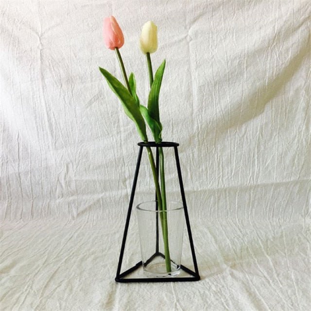 Vase Nordic Minimalist Wire Vases - Living Simply House
