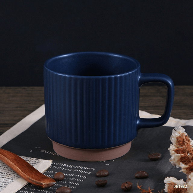 Drinksware Nordic Retro Ceramic Mug - Living Simply House