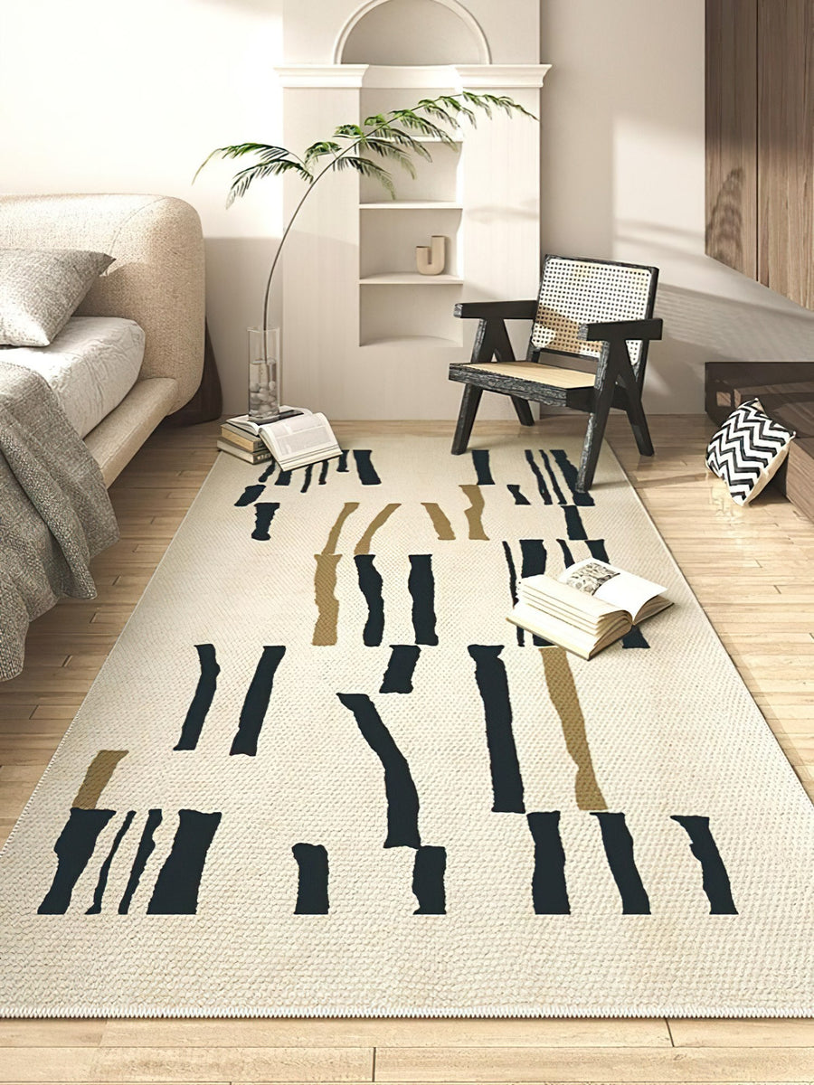 Rugs Scandi Striped Living Room Rug - Living Simply House