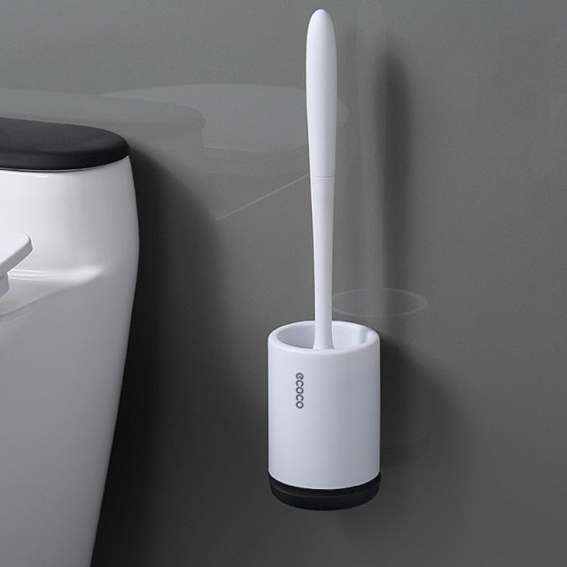 Bathroom Accessories Silicone Toilet Brush - Living Simply House