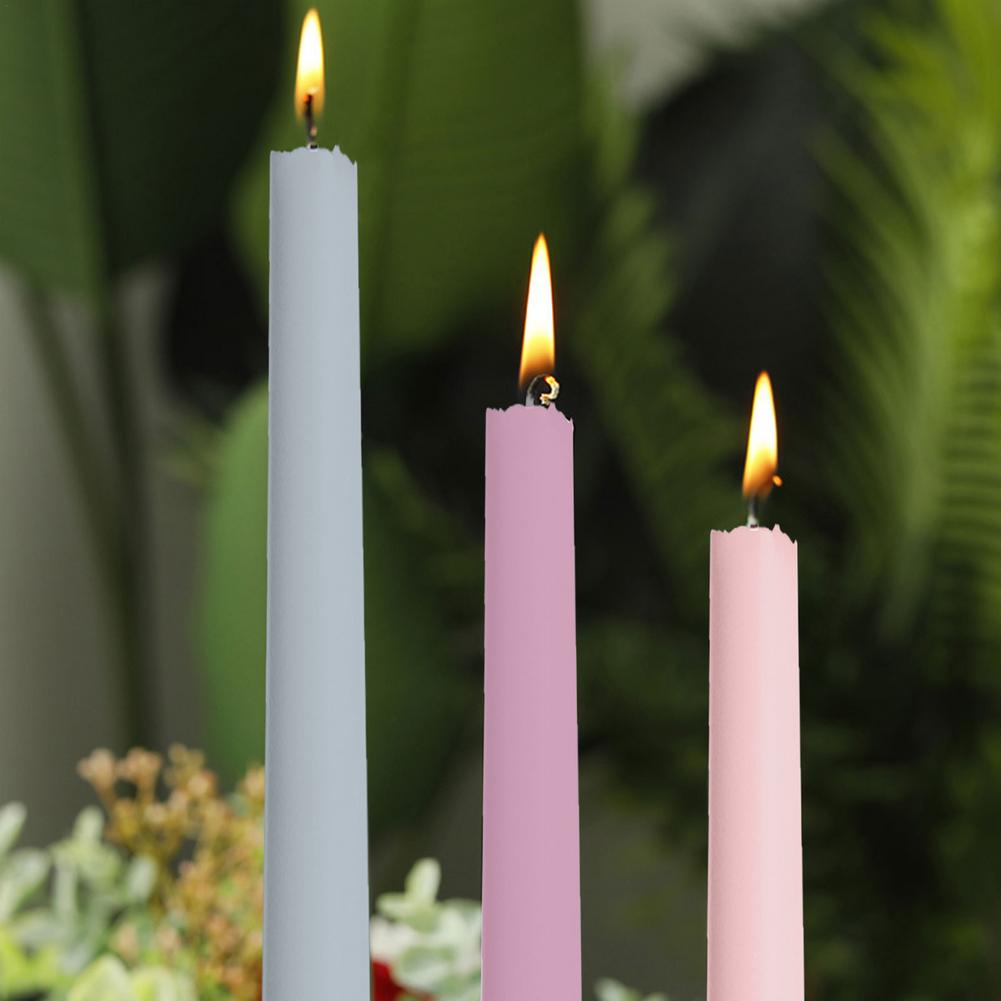 Candles Smokeless Wax Taper Candles (4pc) - Living Simply House