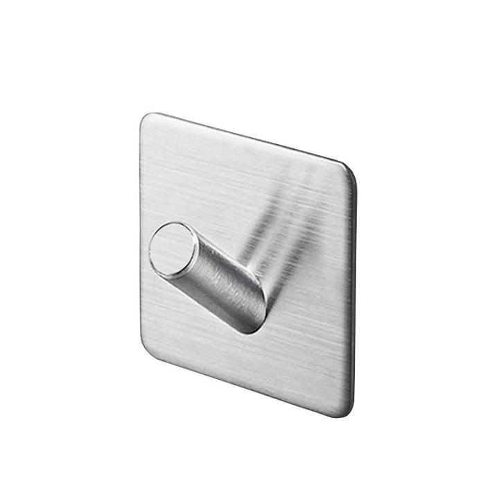 Bathroom Accessories Stainless Steel Bathroom Wall Hooks (No-Drill) - Living Simply House