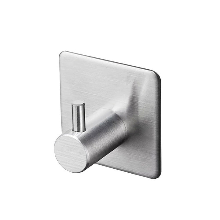 Bathroom Accessories Stainless Steel Bathroom Wall Hooks (No-Drill) - Living Simply House