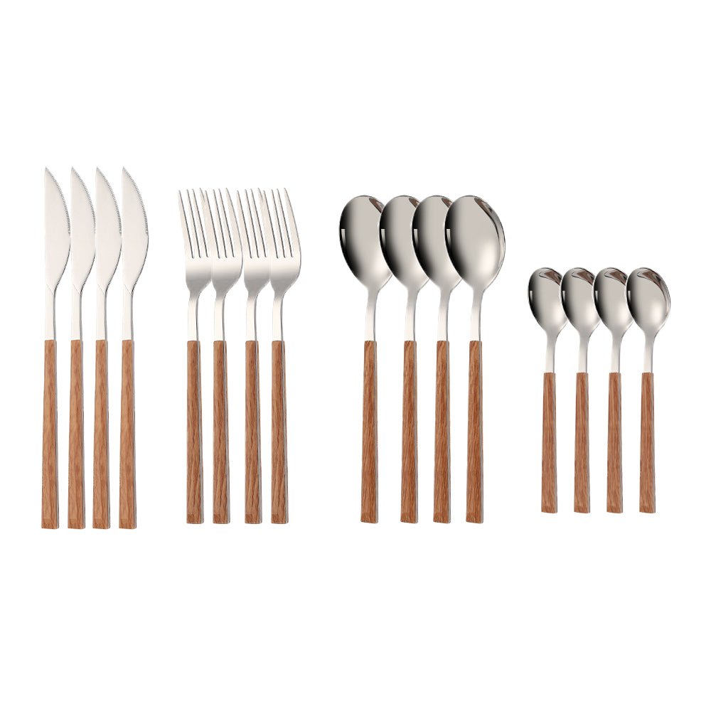 Cutlery Stainless Steel Cutlery Set (16pc) - Living Simply House