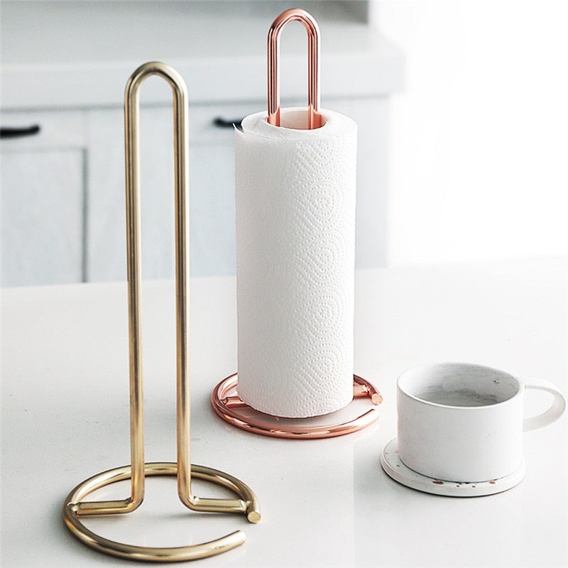 Kitchen Stainless Steel Kitchen Roll Holder - Living Simply House