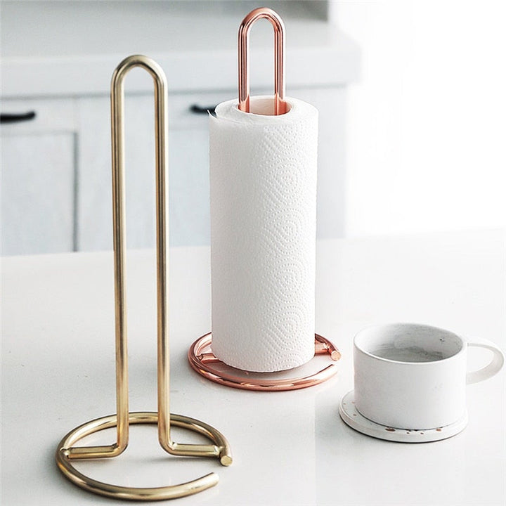 Kitchen Stainless Steel Kitchen Roll Holder - Living Simply House
