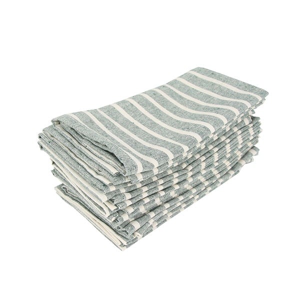 Napkins Striped Cloth Napkins (12pk) - Living Simply House