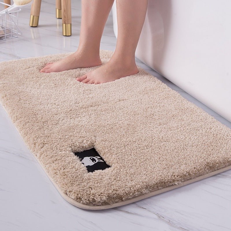 Patterned Quick Dry Bathroom Mat - Living Simply House