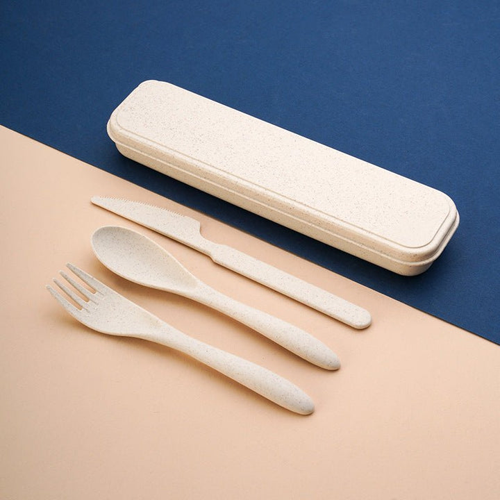 Cutlery Wheat and Straw Eco-Friendly Cutlery Sets - Living Simply House