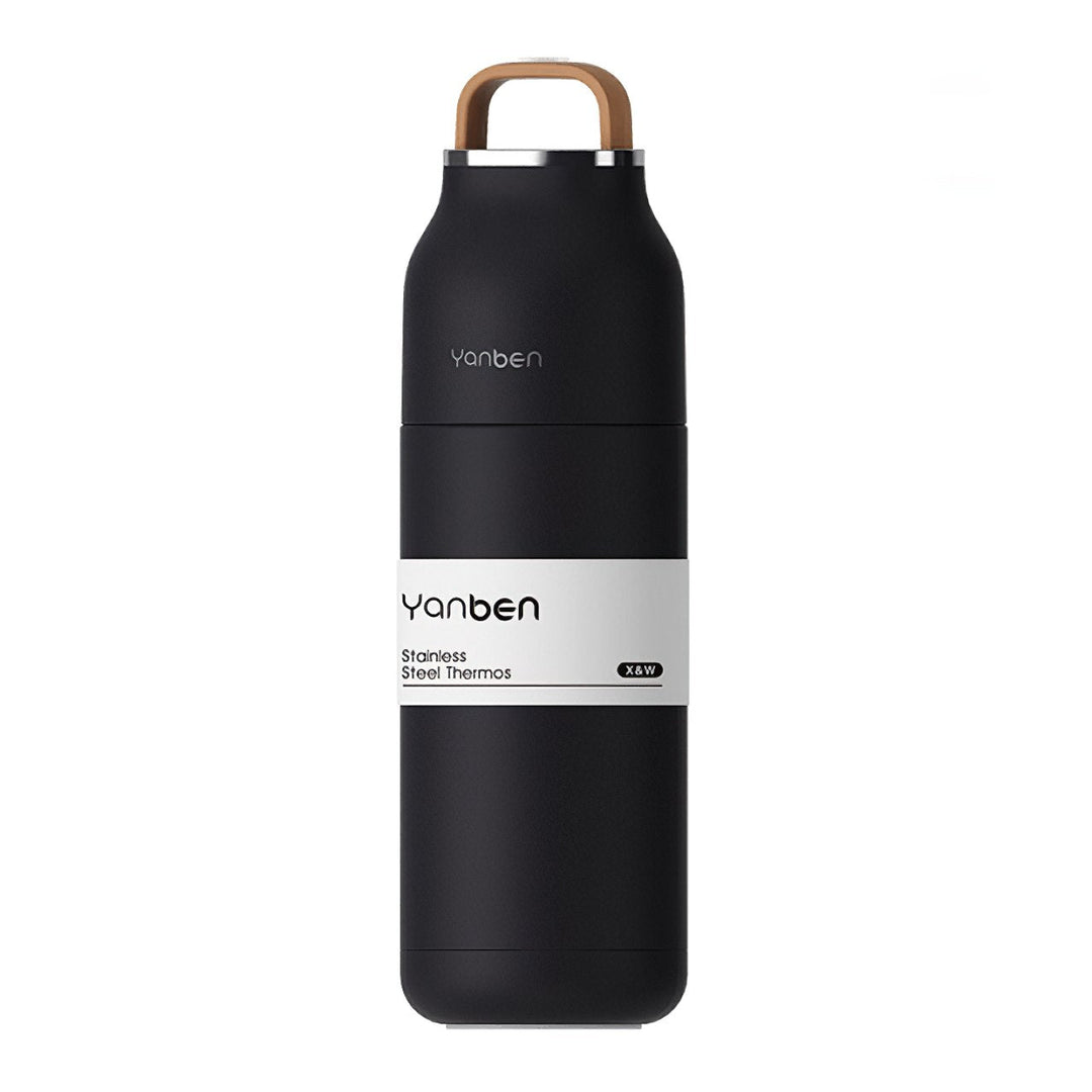 Drinksware YanBen Stainless Steel Travel Thermos (12oz) - Living Simply House